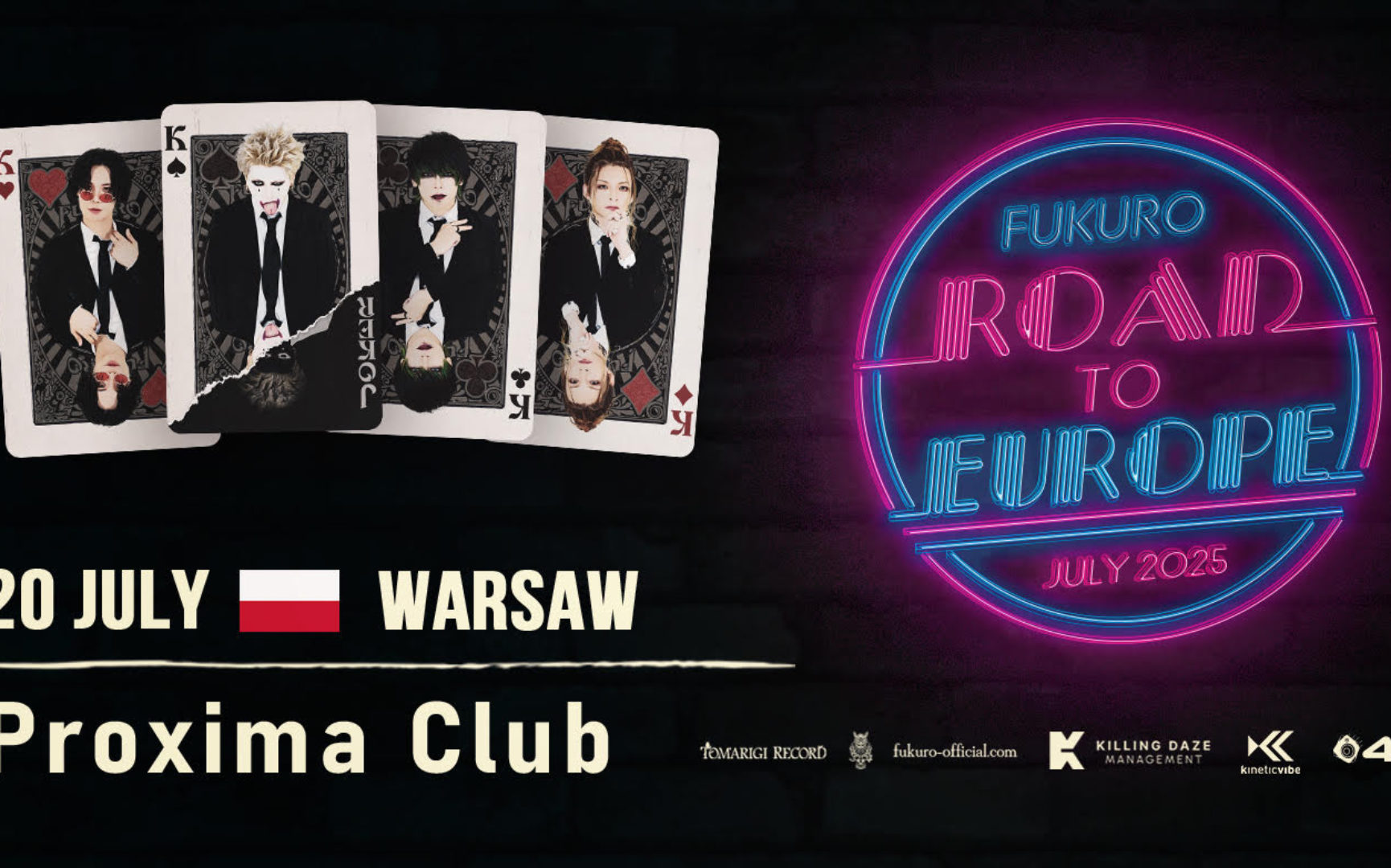 FUKURO – “ROAD TO EUROPE” Tour 2025 FUKURO – “ROAD TO EUROPE” Tour 2025